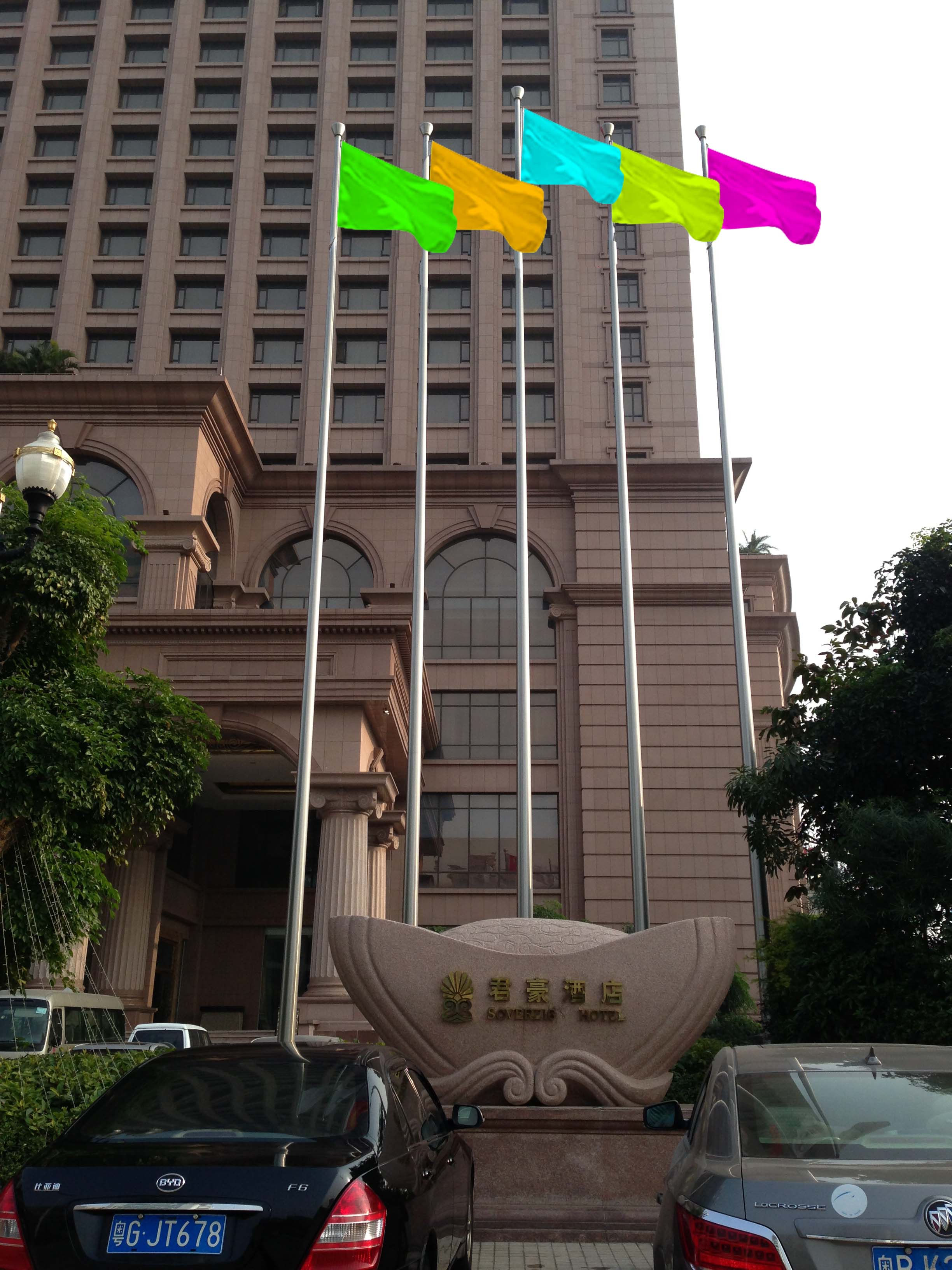 15米不銹鋼錐形旗桿